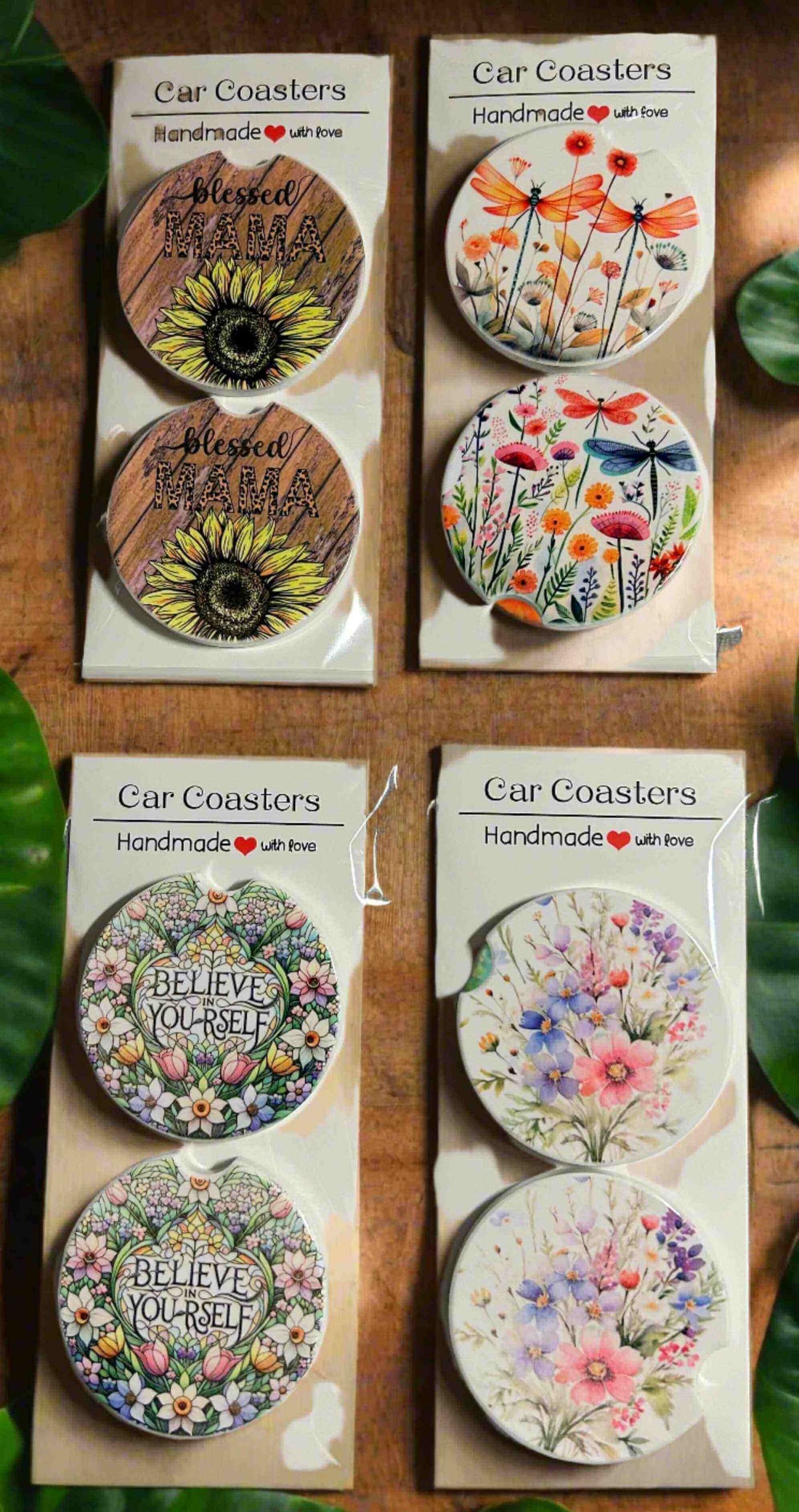 Ceramic Car Coasters