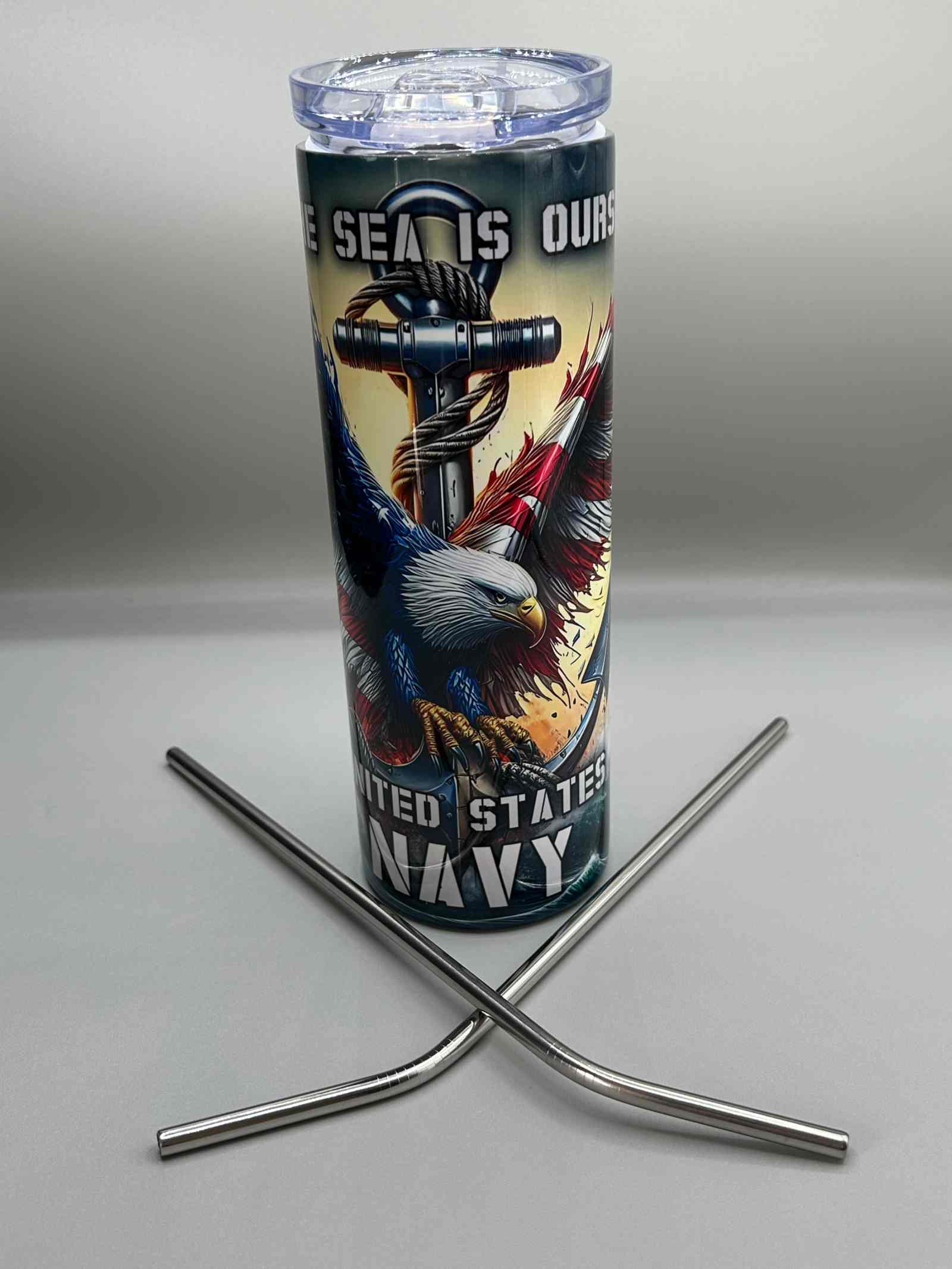 20 oz Skinny Tumbler-Custom Designing Available