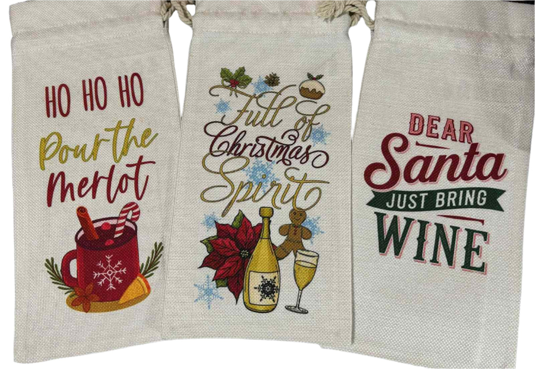 Wine Bottle Bags-Custom Designing Available