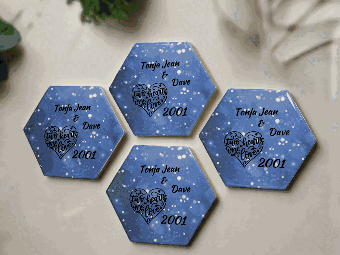 Ceramic Car Coasters