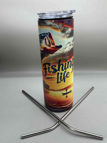 20 oz Skinny Tumbler-Custom Designing Available
