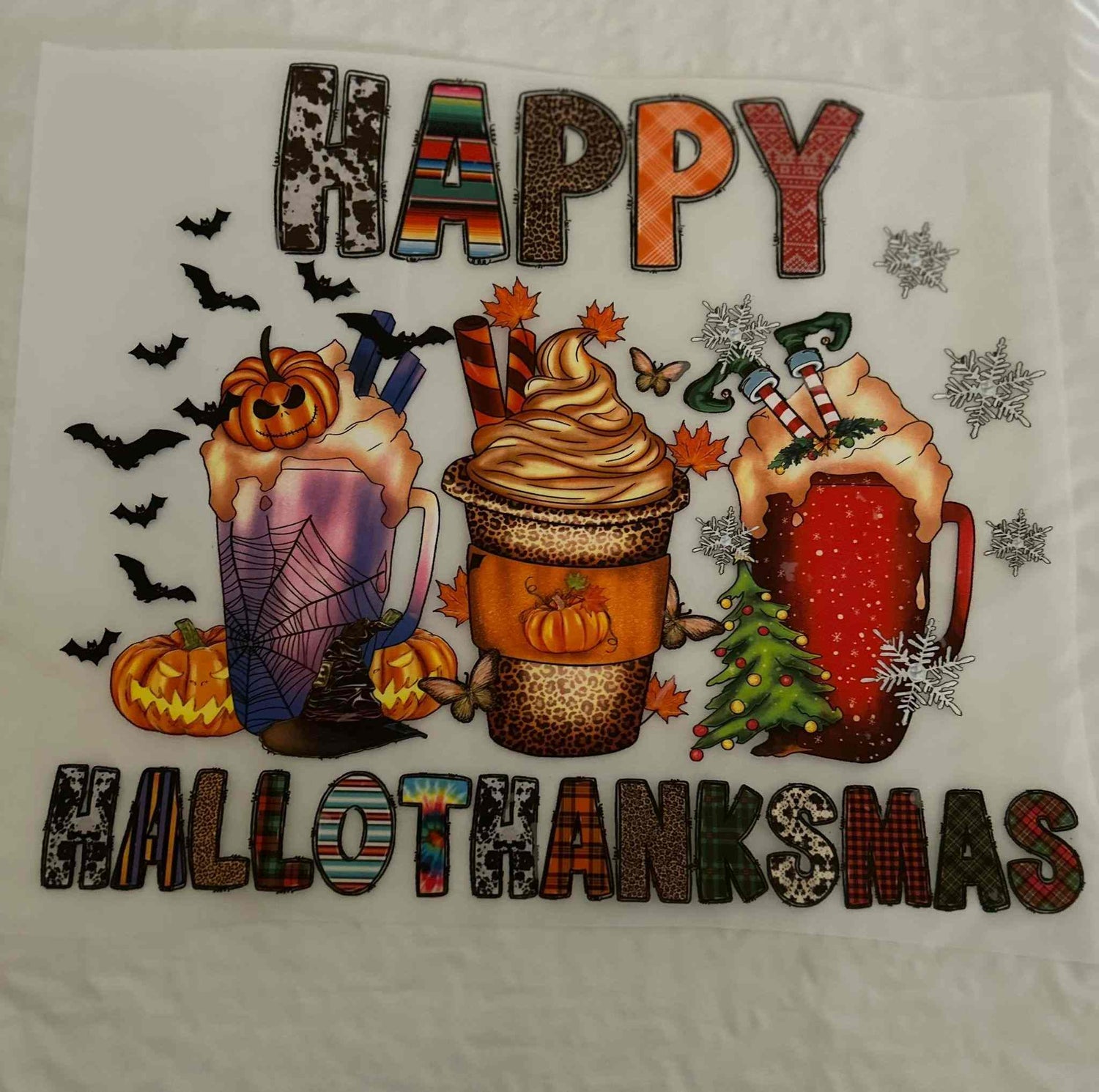 Holiday &amp; Season design featuring Halloween, Thanksgiving, and Christmas elements.