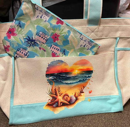 Canvas Tote Bags-Custom Designing Available